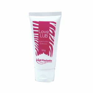 Gel lubrificante íntimo a base de água - LOVE LUB | 60 GRAMAS
