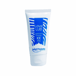 Gel lubrificante íntimo a base de água com efeito que esfria - LOVE LUB ICE - 60 GRAMAS
